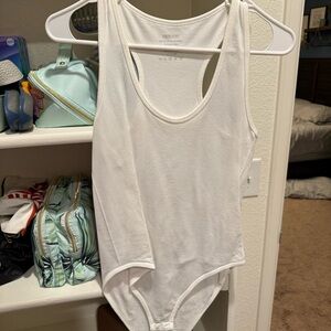 Elegant White Women's Bodysuit